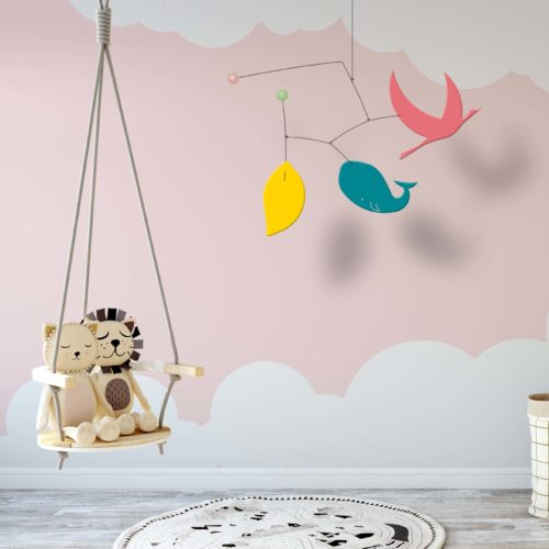 Ines et Leo, Customizable Baby Decoration Mobile | Virvoltan