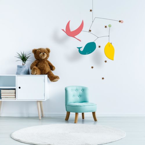 Ines and Leo, Customizable Baby Mobile | Virvoltan