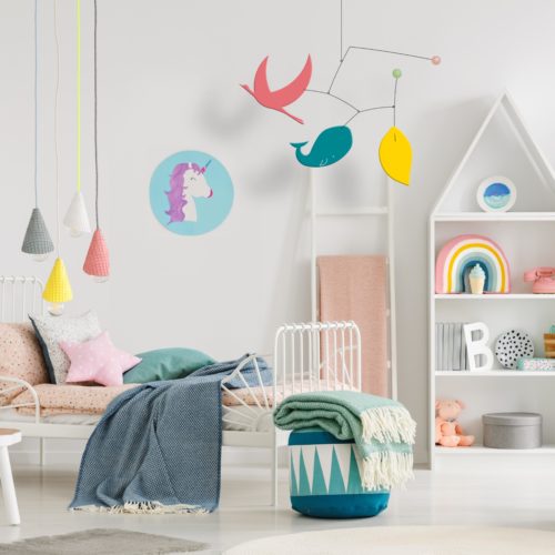 Ines and Leo, Baby Decoration Mobile | Virvoltan