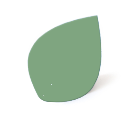 Feuille Vert Celadon | Feuille d'acier laquée interchangeable Virvoltan