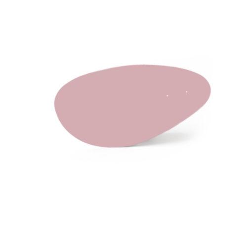Pale pink menhir, Virvoltan thin lacquered blade