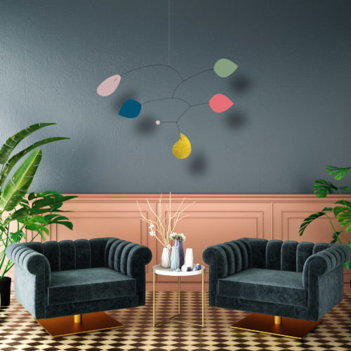 Mobile Calder Personnalisable Paris-Magie Décor art déco| Virvoltan