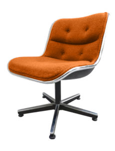 Fauteuil de bureau. Design : Charles Pollock (1930-2013)