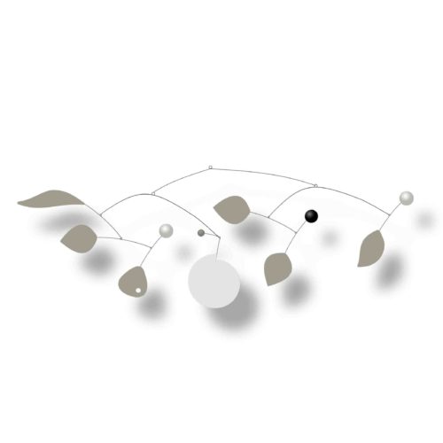 Customizable Calder hanging mobile Baobab