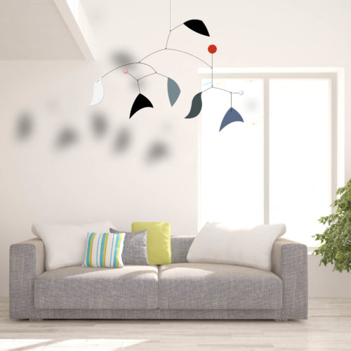 La Vestale, Calder hanging mobile| Virvoltan